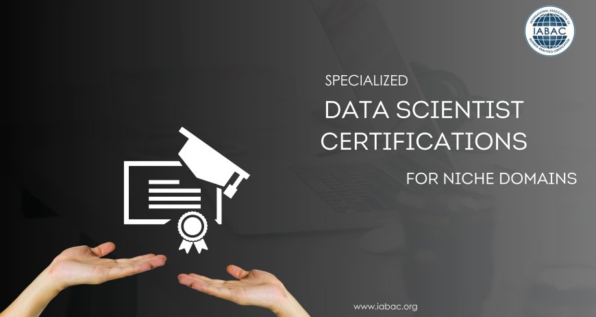 Specialized Data Scientist Certifications for Niche Domains