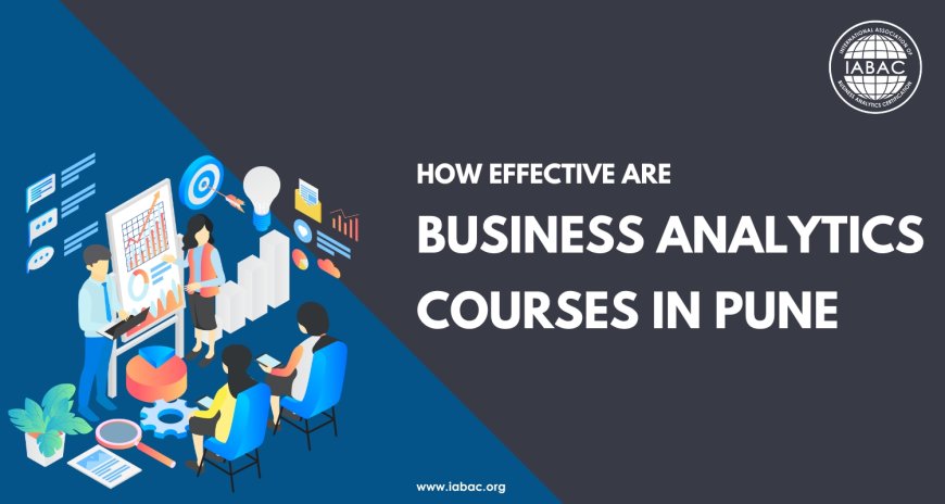 How Effective Are Business Analytics Courses in Pune