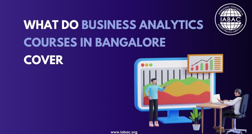 What Do Business Analytics Courses in Bangalore Cover
