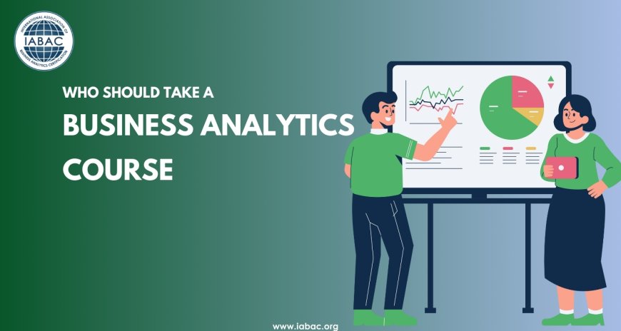 Who Should Take a Business Analytics Course