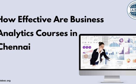 How Effective Are Business Analytics Courses in Chennai
