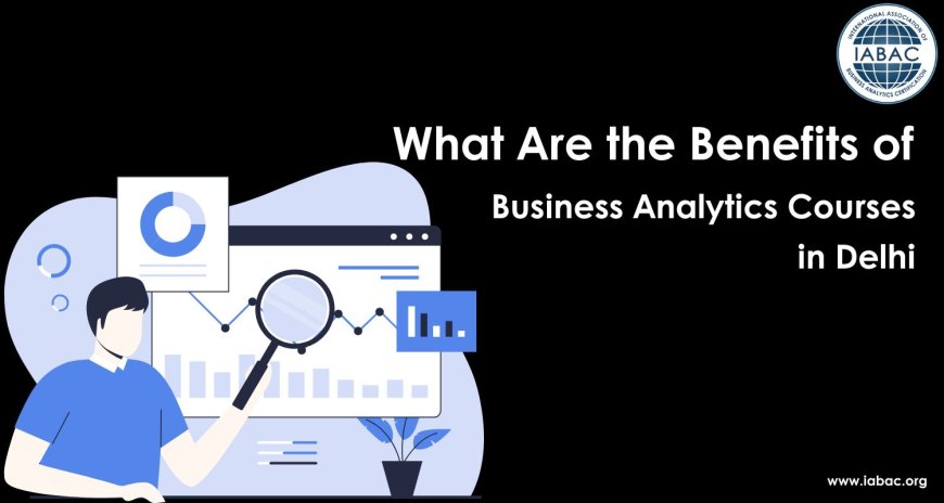 What Are the Benefits of Business Analytics Courses in Delhi