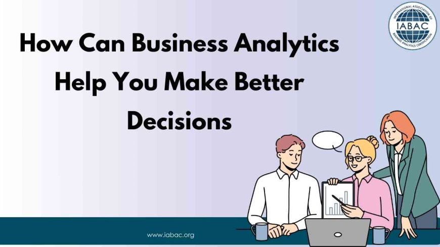  Introduction to Business Analytics Course