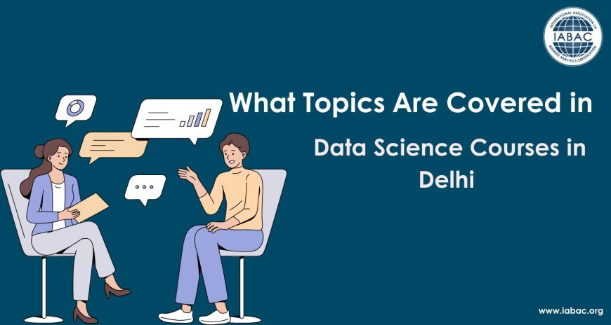 What Topics Are Covered in Data Science Courses in Delhi