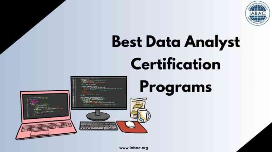 Best Data Analyst Certification Programs