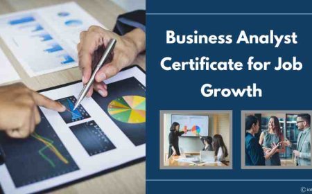 Business Analyst Certificate for Job Growth