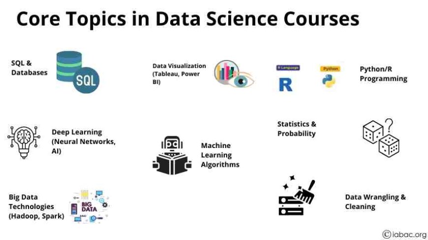 core topics in data science courses