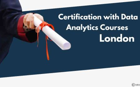 Certification with Data Analytics Courses London