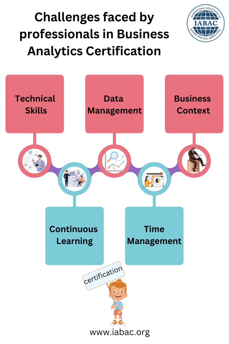Challenges faced by professionals in Business Analytics Certification