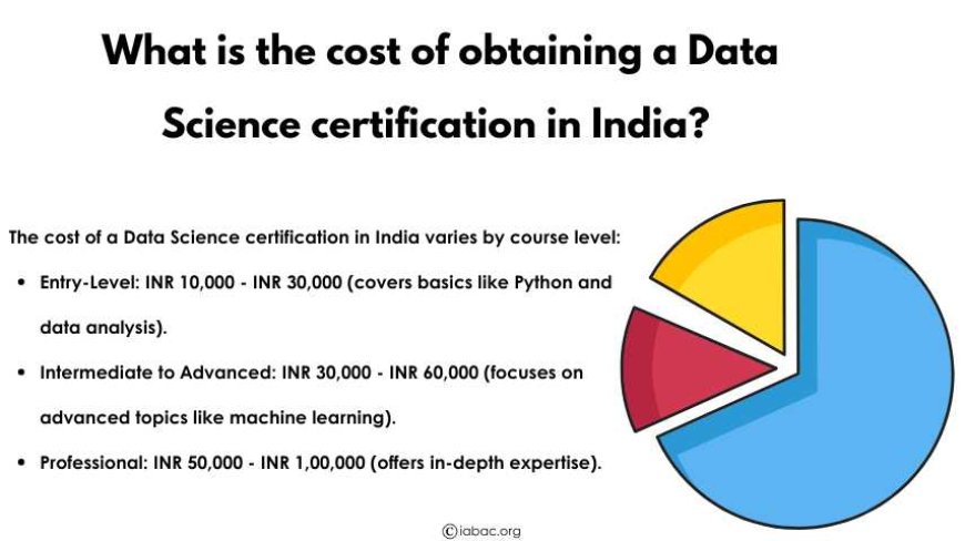 What is the cost of obtaining a Data Science certification in India?&nbsp;