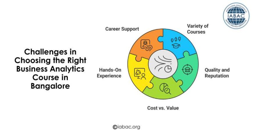 Challenges in Choosing the Right Business Analytics Course in Bangalore