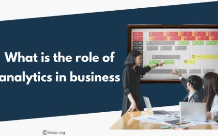 What is the role of analytics in business