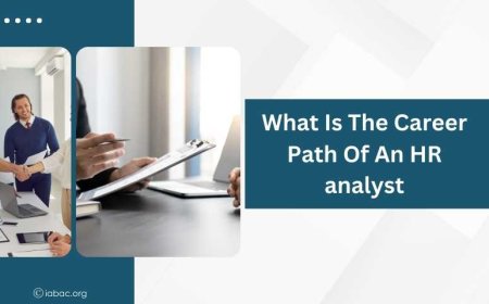 What is the career path of an HR analyst