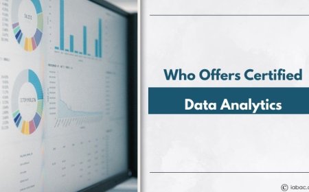 Who offers certified data analytics