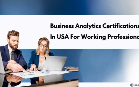 Business Analytics Certifications in USA for Working Professionals