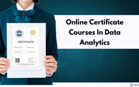 Online Certificate Courses in Data Analytics