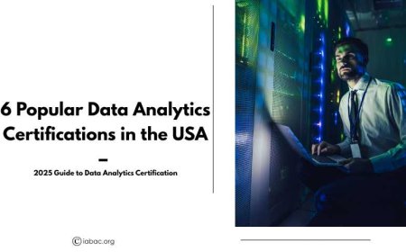6 Popular Data Analytics Certifications in USA – 2026 Guide to Data Analytics Certification