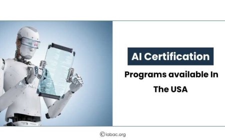 AI Certification Programs available in the USA