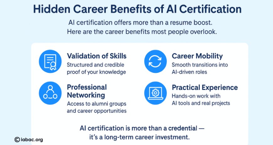 The Hidden Career Benefits of AI Certification