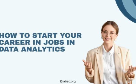 How to Start Your Career in Jobs in Data Analytics