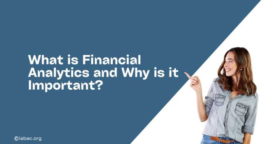 What is Financial Analytics and Why is it Important?