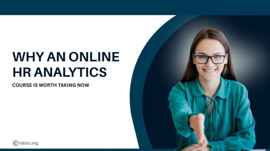 Why an Online HR Analytics Course is Worth Taking Now