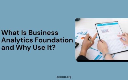 What Is Business Analytics Foundation and Why Use It?