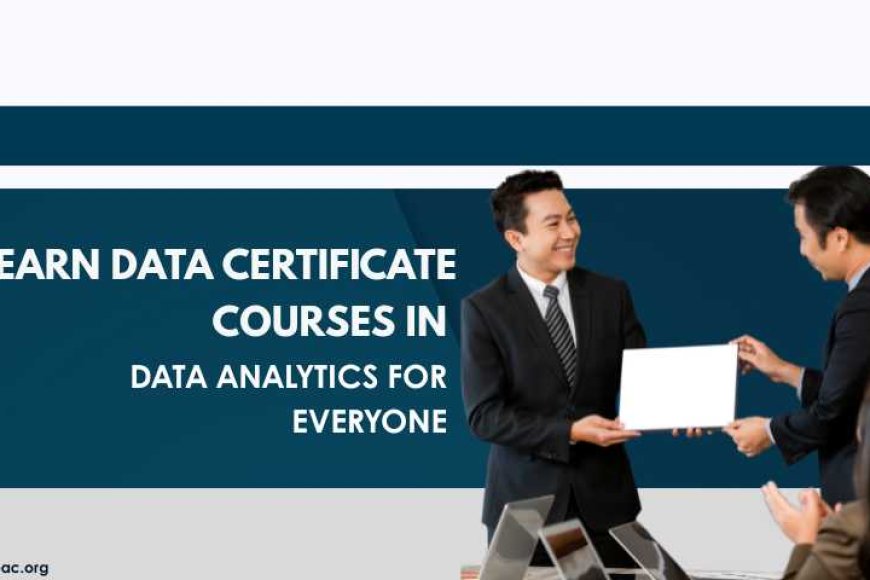 Learn Data Analytics Certificate Courses for All - IABAC