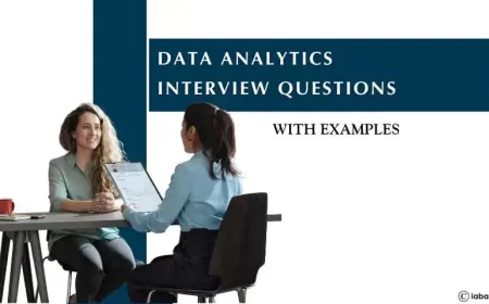 Data Analytics Interview Questions with Examples