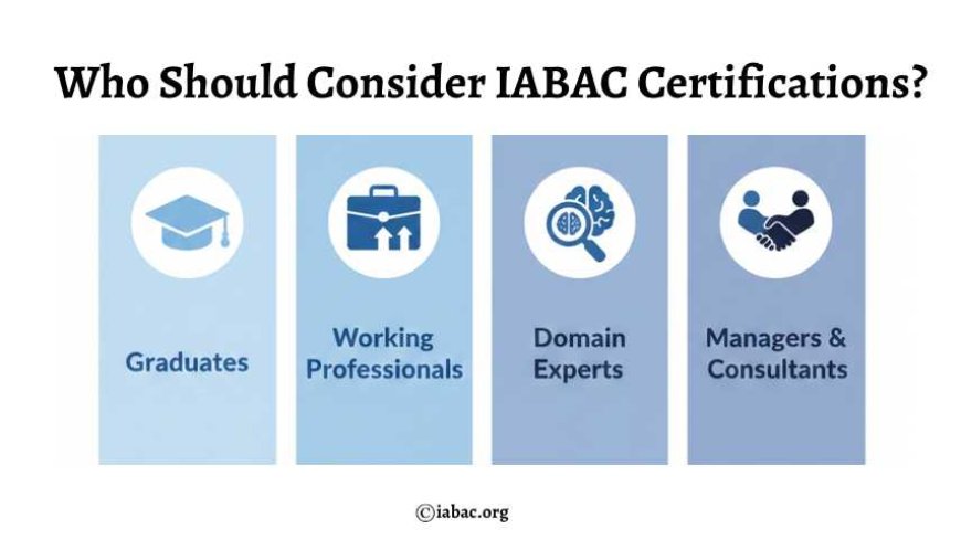 Who Should Consider IABAC Certifications?