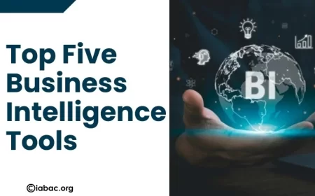 What are the Top five business intelligence tools