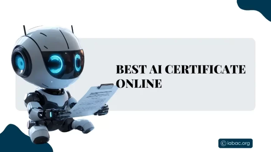Best AI Certificate Online