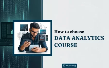 How to choose data analytics course