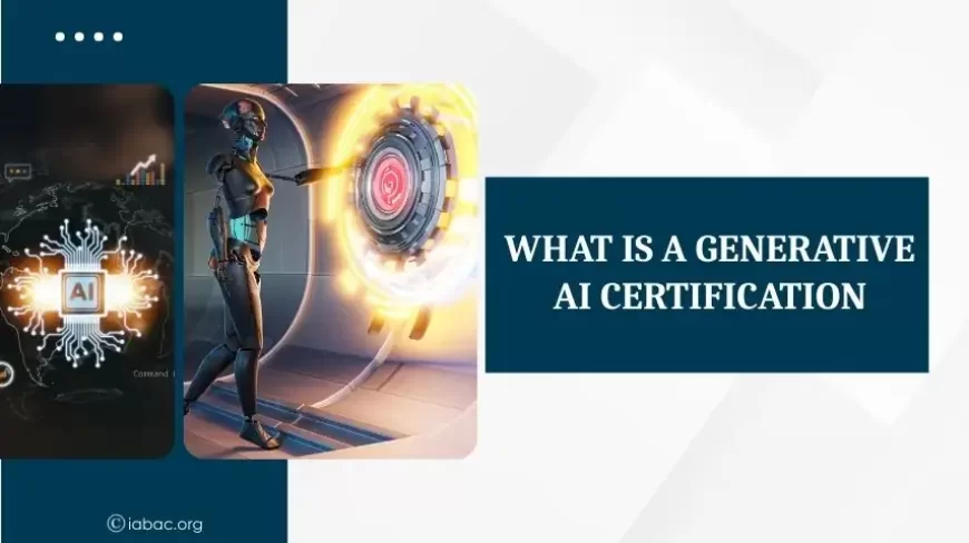 What is a Generative AI certification