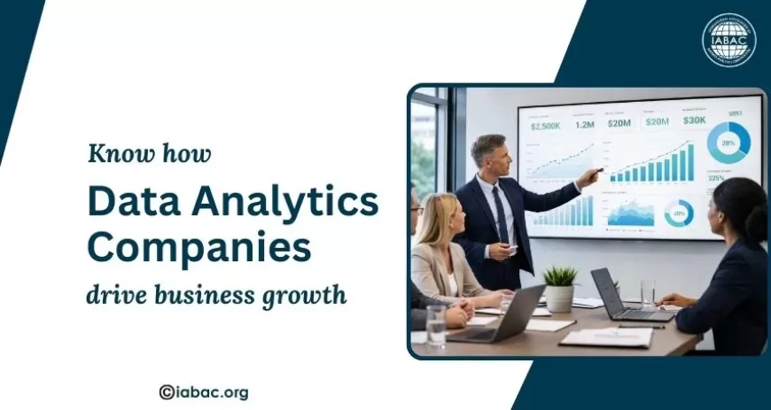 How Data Analytics Companies Drive Business Growth?
