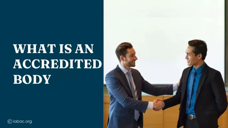 What Is an Accredited Body?