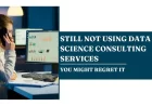 Still Not Using Data Science Consulting Services? You Might Regret It