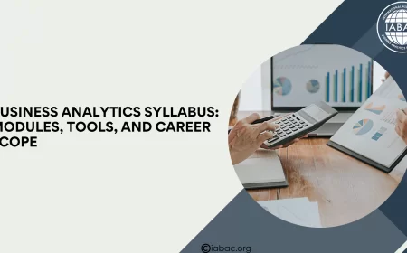Business Analytics Syllabus: Modules, Tools, and Career Scope
