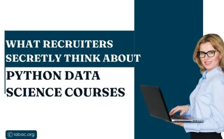 What Recruiters Secretly Think About Python Data Science Courses