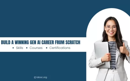 How to Build a Career in Generative AI – Skills, Courses & Certifications