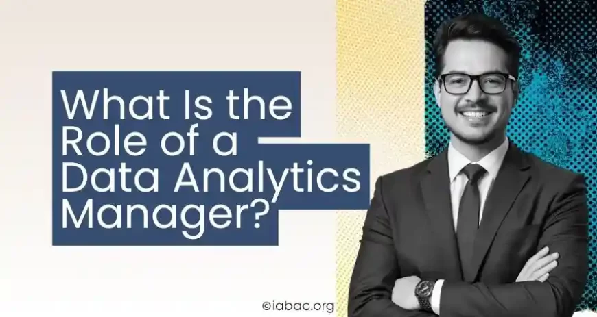What Is the Role of a Data Analytics Manager?