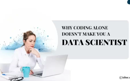 Why Coding Alone Doesn’t Make You a Data Scientist