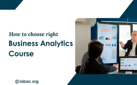 Finding the Right Business Analytics Course: A Guide to Unlocking Your Analytical Potential