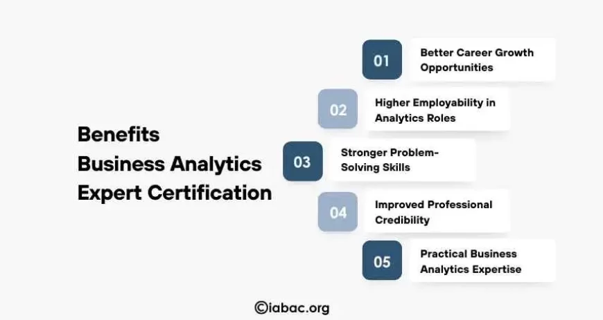 Benefits  Business Analytics  Expert Certification