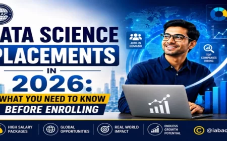 Data Science Placements in 2026: What You Need to Know Before Enrolling