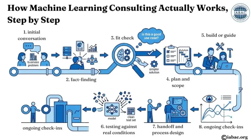 How Machine Learning Consulting Actually Works, Step by Step